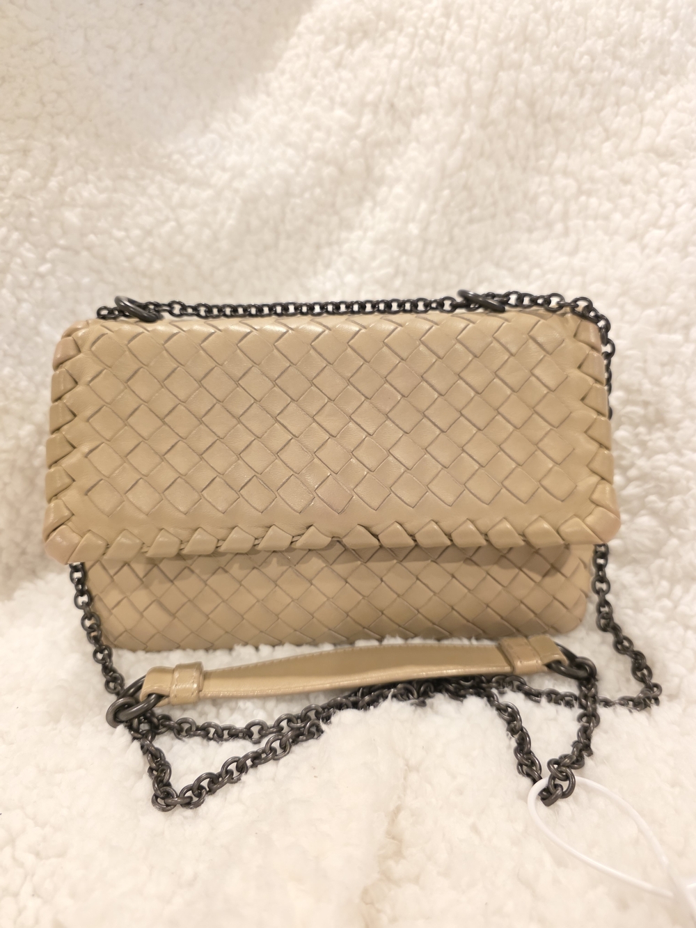 Bottega Veneta Intreciato Olimpia Small